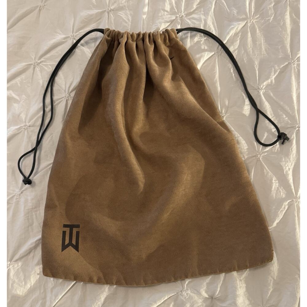 Nike Tiger Woods Shoe Bag Beige TW10 Suede